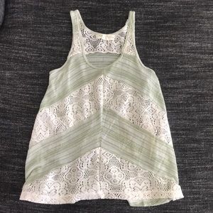 Staring at Stars lace tank top
